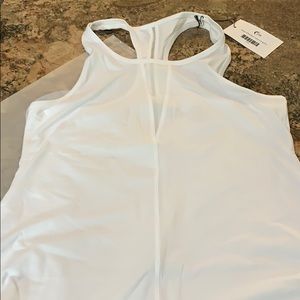 Xl white effortless tank